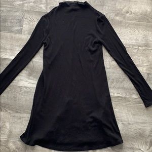 Forever 21 Black Turtle Neck Dress